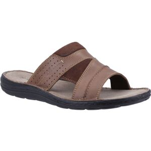 (Brown, 6 (Adults')) Hush Puppies Archer Leather Men's Tan Sandals (Brown, 6 (Adults')) Hush Puppies Archer Leather Men's Tan Sandals