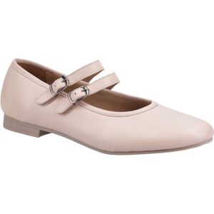 (Pink, 3 (Adults')) Hush Puppies Nancy Mary Jane Leather Women's Blush Flats (Pink, 3 (Adults')) Hush Puppies Nancy Mary Jane Leather Women's Blush Flats