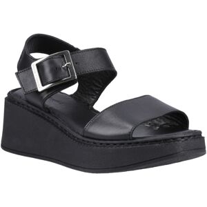 (Black, 8 (Adults')) Hush Puppies Beatrix Wedge Leather Women's Black Wedges (Black, 8 (Adults')) Hush Puppies Beatrix Wedge Leather Women's Black Wedges