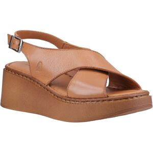 (Brown, 7 (Adults')) Hush Puppies Bex Wedge Nubuck Women's Tan Wedges (Brown, 7 (Adults')) Hush Puppies Bex Wedge Nubuck Women's Tan Wedges