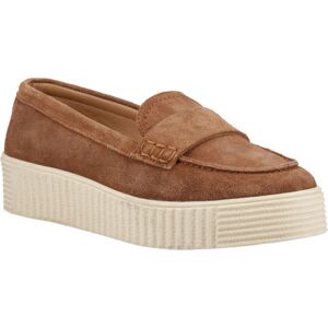 (Brown, 8 (Adults')) Hush Puppies Tamara Suede Women's Tan Loafers (Brown, 8 (Adults')) Hush Puppies Tamara Suede Women's Tan Loafers