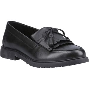 (Black, 5 (Adults')) Hush Puppies Verity Kiltie Leather Women's Black Loafers (Black, 5 (Adults')) Hush Puppies Verity Kiltie Leather Women's Black Loafers
