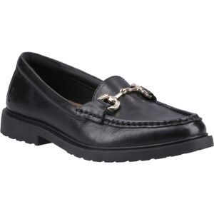 (Black, 5 (Adults')) Hush Puppies Verity Snaffle Leather Women's Black Loafers (Black, 5 (Adults')) Hush Puppies Verity Snaffle Leather Women's Black Loafers
