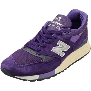 New Balance 998 Made In Usa Unisex Fashion Trainers in Plum Purple - 8.5 UK New Balance 998 Made In Usa Unisex Fashion Trainers in Plum Purple - 8.5 UK