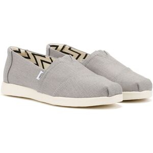 (Grey, 6 (Adults')) TOMS Alpargata Plus Heritage Canvas Women's Drizzle Grey Esp (Grey, 6 (Adults')) TOMS Alpargata Plus Heritage Canvas Women's Drizzle Grey Esp
