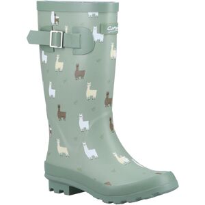 (Green, 5 (Adults')) Cotswold Farmyard Junior Rubber Alpaca Wellington Boots (Green, 5 (Adults')) Cotswold Farmyard Junior Rubber Alpaca Wellington Boots
