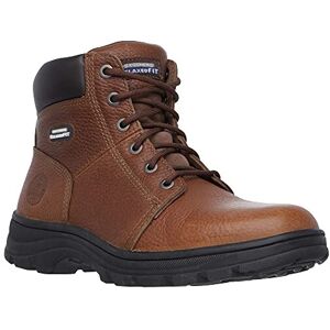 Skechers Men's Workshire Classic Boots, Brown Embossed Leather, 7.5 UK Skechers Men's Workshire Classic Boots, Brown Embossed Leather, 7.5 UK