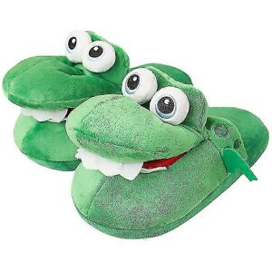 Unbranded (As show, One size) New Style Crocodile Cotton Slippers with Moving Mouth, Funny Unbranded (As show, One size) New Style Crocodile Cotton Slippers with Moving Mouth, Funny
