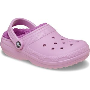 (Purple, 4 (Adults')) Crocs Classic Lined Thermoplastic Women's Hydrangea Clogs (Purple, 4 (Adults')) Crocs Classic Lined Thermoplastic Women's Hydrangea Clogs