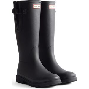 (Black, 6 (Adults')) Hunter Downpour Adjustable Boot Rubber Women's Black Wellin (Black, 6 (Adults')) Hunter Downpour Adjustable Boot Rubber Women's Black Wellin