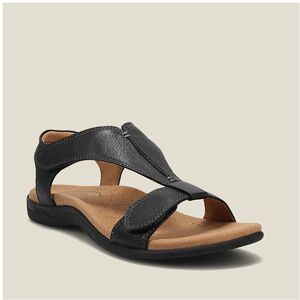 Unbranded (Black, 43) Womens Summer Flat Ankle Wide Flat Slippers Beach Fashion Casual San Unbranded (Black, 43) Womens Summer Flat Ankle Wide Flat Slippers Beach Fashion Casual San