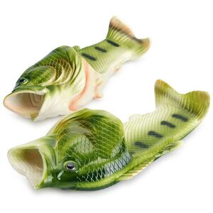 Unbranded (Green, EU40/EU41) Fish Unisex Creative Shower Slippers Funny Beach Shoes Sandal Unbranded (Green, EU40/EU41) Fish Unisex Creative Shower Slippers Funny Beach Shoes Sandal