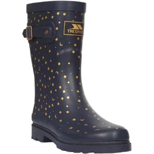 (3 UK, Midnight) Trespass Womens/Ladies Celeste Printed Wellington Boots (3 UK, Midnight) Trespass Womens/Ladies Celeste Printed Wellington Boots