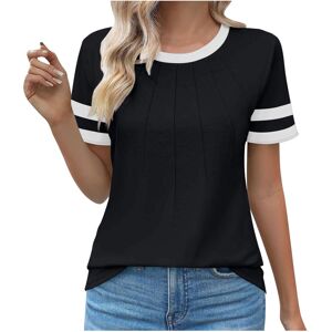 Unbranded (L, 002 Black) Summer Tops for Women UK Clearance Ladies Tops Womens Dressy Casu Unbranded (L, 002 Black) Summer Tops for Women UK Clearance Ladies Tops Womens Dressy Casu