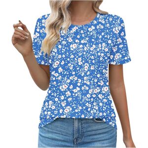 Unbranded (3XL, 010 Blue) Summer Tops for Women UK Clearance Ladies Tops Womens Dressy Cas Unbranded (3XL, 010 Blue) Summer Tops for Women UK Clearance Ladies Tops Womens Dressy Cas