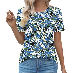 Unbranded (M, 016 Blue) Summer Tops for Women UK Clearance Ladies Tops Womens Dressy Casua Unbranded (M, 016 Blue) Summer Tops for Women UK Clearance Ladies Tops Womens Dressy Casua