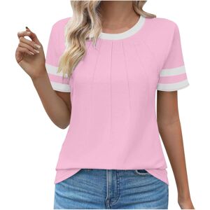 Unbranded (XXL, 001 Pink) Summer Tops for Women UK Clearance Ladies Tops Womens Dressy Cas Unbranded (XXL, 001 Pink) Summer Tops for Women UK Clearance Ladies Tops Womens Dressy Cas