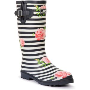 (5, Floral Stripe) Trespass Womens Wellie Boots Full Length Elena (5, Floral Stripe) Trespass Womens Wellie Boots Full Length Elena