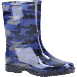 Cotswold PVC Jnr Wellington Navy Camo Cotswold PVC Jnr Wellington Navy Camo