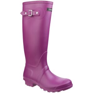 (4 UK, Berry) Cotswold Sandringham Buckle-Up Womens Wellington Boots (4 UK, Berry) Cotswold Sandringham Buckle-Up Womens Wellington Boots