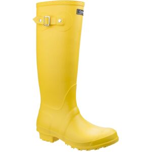 (6 UK, Yellow) Cotswold Sandringham Buckle-Up Womens Wellington Boots (6 UK, Yellow) Cotswold Sandringham Buckle-Up Womens Wellington Boots