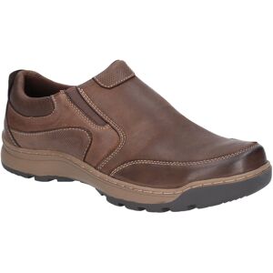 (Brown, 6 (Adults')) Hush Puppies Jasper Leather Men's Brown Loafers (Brown, 6 (Adults')) Hush Puppies Jasper Leather Men's Brown Loafers