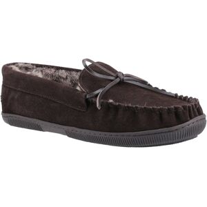 (Brown, 6 (Adults')) Hush Puppies 0 Suede Men's Chocolate Slippers (Brown, 6 (Adults')) Hush Puppies 0 Suede Men's Chocolate Slippers
