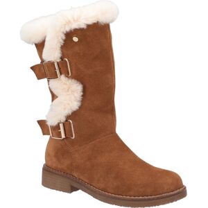 (Tan, UK 6) Ladies Hush Puppies Mid-Calf Boots Megan (Tan, UK 6) Ladies Hush Puppies Mid-Calf Boots Megan