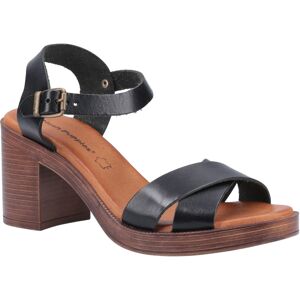 (39, Black) Hush Puppies: Womens Black Georgia Heeled Sandal 42 (39, Black) Hush Puppies: Womens Black Georgia Heeled Sandal 42