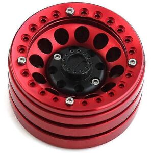 Kikidex (As show, One size) 4Pcs Aluminum Alloy 1.9 Beadlock Wheel Rims Hub for 1/10 RC Kikidex (As show, One size) 4Pcs Aluminum Alloy 1.9 Beadlock Wheel Rims Hub for 1/10 RC