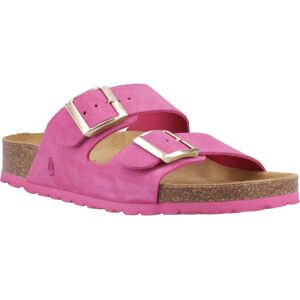 (, ) Hush Puppies Brixley Mule Suede Women's Fuchsia Standard Sandals (, ) Hush Puppies Brixley Mule Suede Women's Fuchsia Standard Sandals