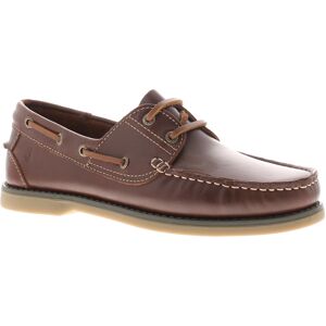 (Brown, 6 (Adults')) Hush Puppies Mens Boat Shoes Wilson Boat Shoe Leather Lace (Brown, 6 (Adults')) Hush Puppies Mens Boat Shoes Wilson Boat Shoe Leather Lace