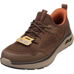 Skechers Slip-ins Archfit Crosser Vegan Mens Casual Trainers in Brown - 12 UK Skechers Slip-ins Archfit Crosser Vegan Mens Casual Trainers in Brown - 12 UK