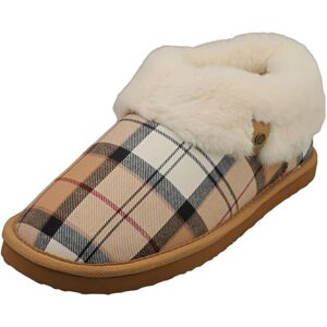 (4) Barbour Eloise Tartan Bootie Womens Slippers in Hessian (4) Barbour Eloise Tartan Bootie Womens Slippers in Hessian