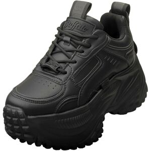 (6) Buffalo Turbo One Vegan Womens Platform Boots in Black (6) Buffalo Turbo One Vegan Womens Platform Boots in Black
