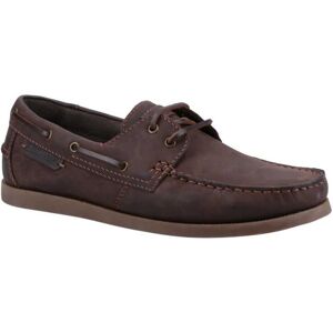 Cotswold Men’s Leather Boat Shoes - Brown - Size 12 Cotswold Men’s Leather Boat Shoes - Brown - Size 12
