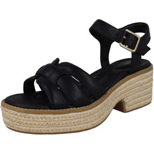 (Black, UK 5.5) Ladies Clarks Platform Wedge Sandals C- oledale Strap (Black, UK 5.5) Ladies Clarks Platform Wedge Sandals C- oledale Strap