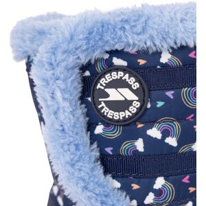 (26, Navy) Trespass Unisex Kids Waterproof Snowboots - Runa (26, Navy) Trespass Unisex Kids Waterproof Snowboots - Runa