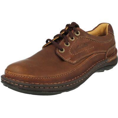 (Brown, UK 7.5) Ladies Clarks Ballerina Flats Neenah Garden - E Fit (Brown, UK 7.5) Ladies Clarks Ballerina Flats Neenah Garden - E Fit