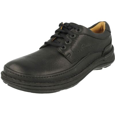 (Black, UK 8) Ladies Clarks Ballerina Flats Neenah Garden - E Fit (Black, UK 8) Ladies Clarks Ballerina Flats Neenah Garden - E Fit