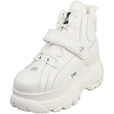 (6.5) Buffalo 1348-14 2.0 Womens Platform Boots in White (6.5) Buffalo 1348-14 2.0 Womens Platform Boots in White