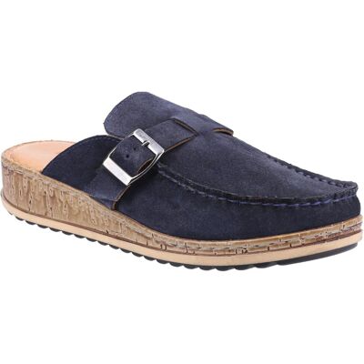 (Navy, UK 3) Hush Puppies Sorcha Womens Ladies Slip On Clogs Mules Sandals (Navy, UK 3) Hush Puppies Sorcha Womens Ladies Slip On Clogs Mules Sandals