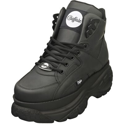 (6) Buffalo 1340-14 2.0 Vegan Womens Platform Boots in Black (6) Buffalo 1340-14 2.0 Vegan Womens Platform Boots in Black