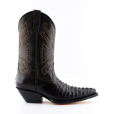 (43) Grinders Brown Leather Western Boots - Carolina (43) Grinders Brown Leather Western Boots - Carolina