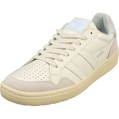 Gola Eagle Womens Fashion Trainers - Off White - Leather, Traction, Lace-up Gola Eagle Womens Fashion Trainers - Off White - Leather, Traction, Lace-up