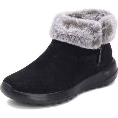 Skechers Women's Bootie Ankle Boot Black/Gray 7 Wide Skechers Women's Bootie Ankle Boot Black/Gray 7 Wide
