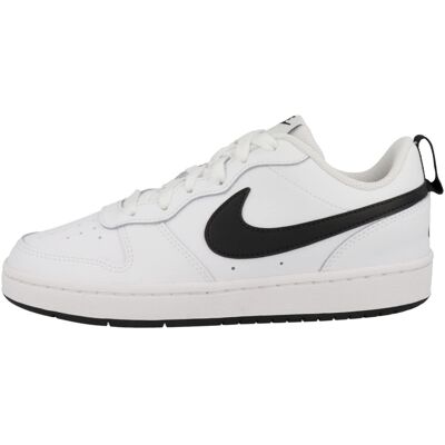 Nike Boy's Court Borough Low 2 (Big Kid) White/Black 7 Big Kid M Nike Boy's Court Borough Low 2 (Big Kid) White/Black 7 Big Kid M