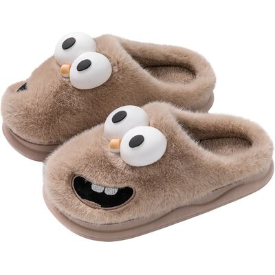 Unbranded (Chocolate, 44-45) New Funny Cartoon Winter Soft Sole Mens Indoor Floor Non-slip Unbranded (Chocolate, 44-45) New Funny Cartoon Winter Soft Sole Mens Indoor Floor Non-slip
