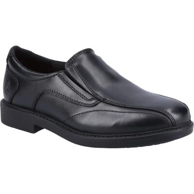 (UK 9.5, Black) Hush Puppies TOBY SENIOR Boys Shoes Black (UK 9.5, Black) Hush Puppies TOBY SENIOR Boys Shoes Black
