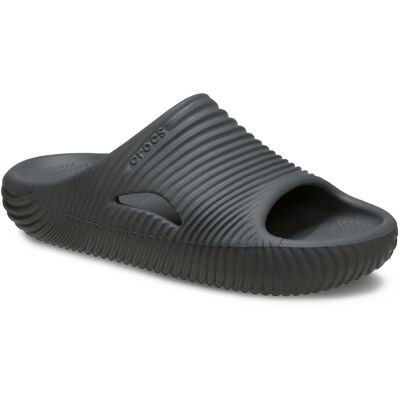 (Grey, 5 (Adults')) Crocs Mellow Tide Recovery Thermoplastic Slate Grey Slides (Grey, 5 (Adults')) Crocs Mellow Tide Recovery Thermoplastic Slate Grey Slides